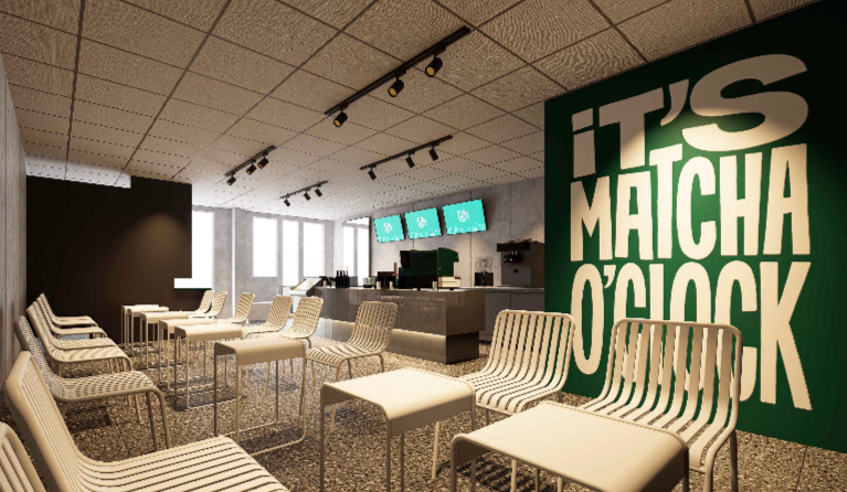 Interior View of  Feel Matcha SPBU bp 3