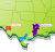 A map of where bpx energy's assets are located