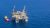 An aerial picture of bp's Argos platform in the Gulf of America.