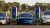 Three cars charge at bp pulse superchargers