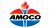 The Amoco logo against a white background