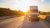 tractor trailer semi truck on the highway