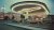 Aral service station, outside Aral’s headquarters in Bochum, Germany, 1960s